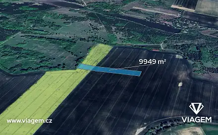 Prodej pole 2 487 m², Moravské Budějovice, okres Třebíč