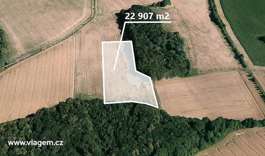 Prodej pole 3 817 m², Kladníky – náhled fotky 2