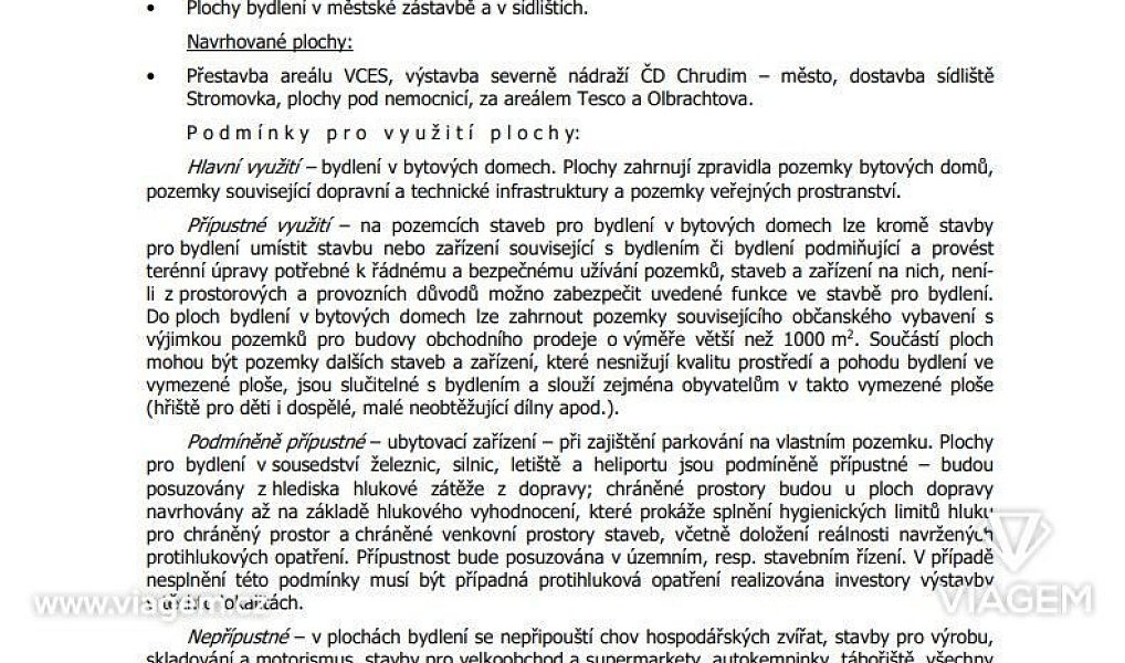 Prodej stavebního pozemku 1 215 m², Chrudim – náhled fotky 4