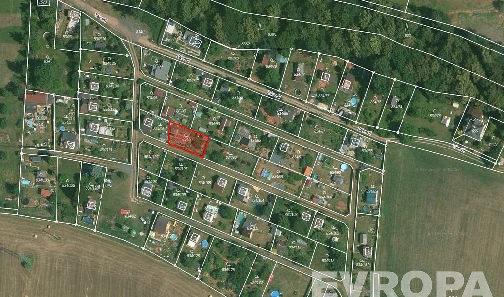Prodej zahrady 287 m², Hostinné – náhled fotky 17