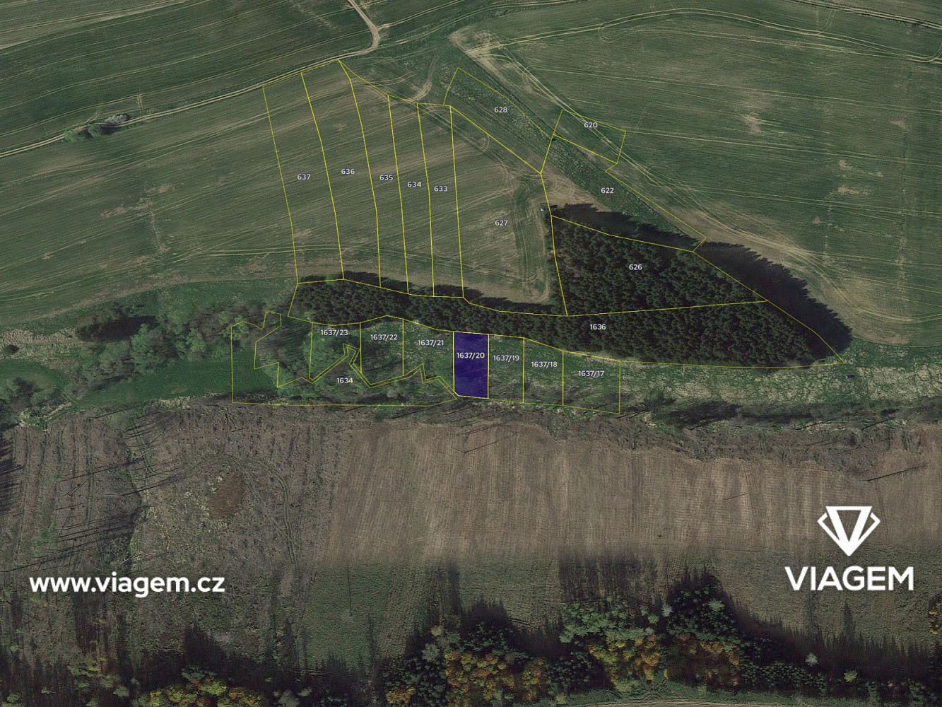 Prodej pole 569 m² – fotografie 4