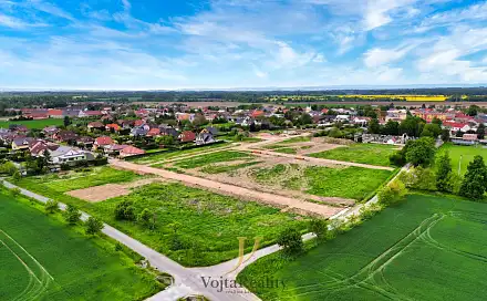 Prodej stavebního pozemku 780 m², Majetín, okres Olomouc