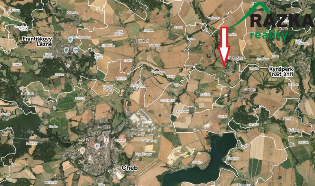 Prodej stavebního pozemku 1 661 m², Nebanice – náhled fotky 2
