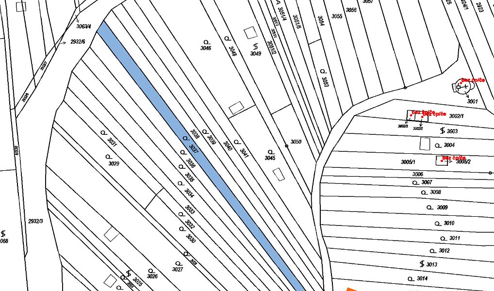 Prodej zahrady 604 m², Újezd u Brna – náhled fotky 2