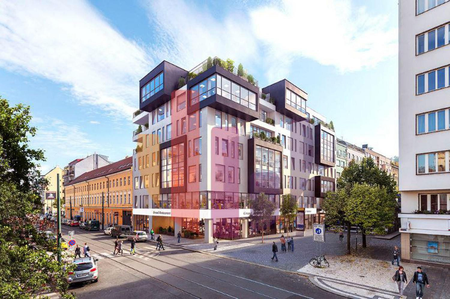 Pronájem kanceláře 882 m²