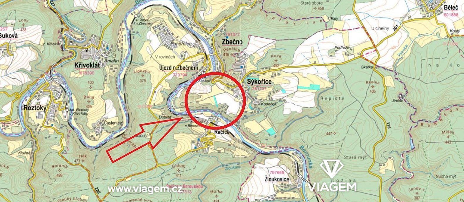 Prodej pole 2 759 m² – pohled 3