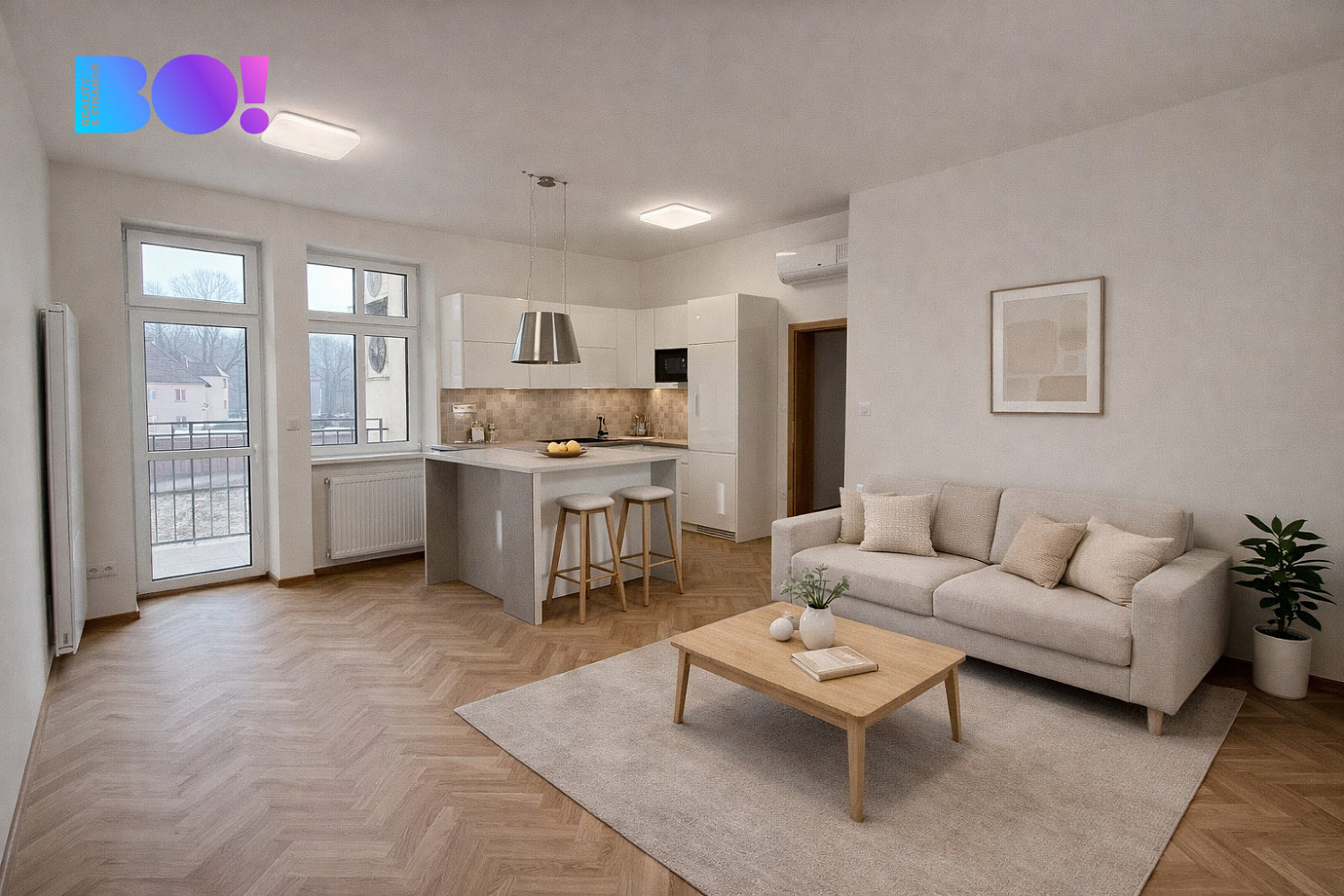 Mieszkanie 2-pokojowe, 57 m²