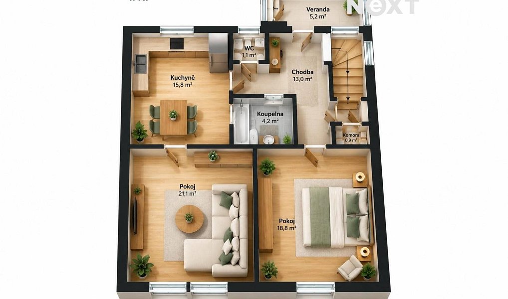 Prodej domu 147 m² s pozemkem 394 m², Mladá Boleslav – náhled fotky 33