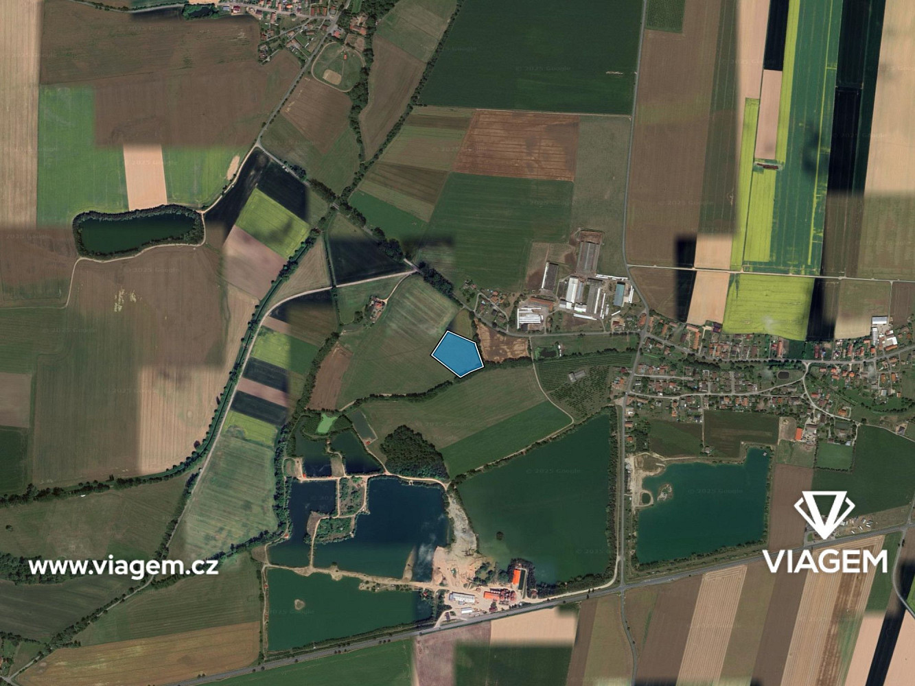 Prodej pole 1 405 m² – fotografie 3