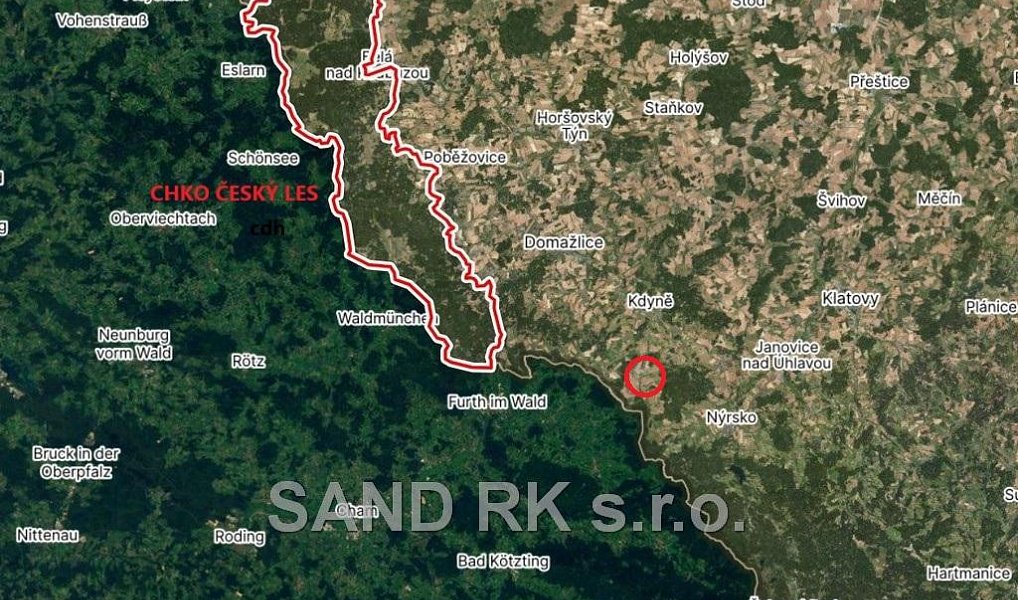 Prodej stavebního pozemku 843 m², Všeruby – náhled fotky 10