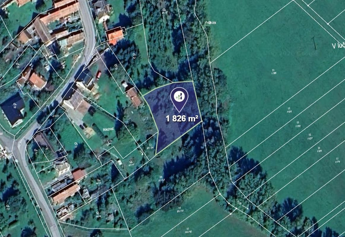 Prodej louky 2 282 m²