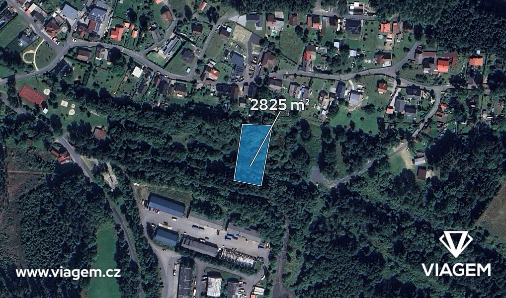 Prodej zahrady 706 m², Valy – náhled fotky 2