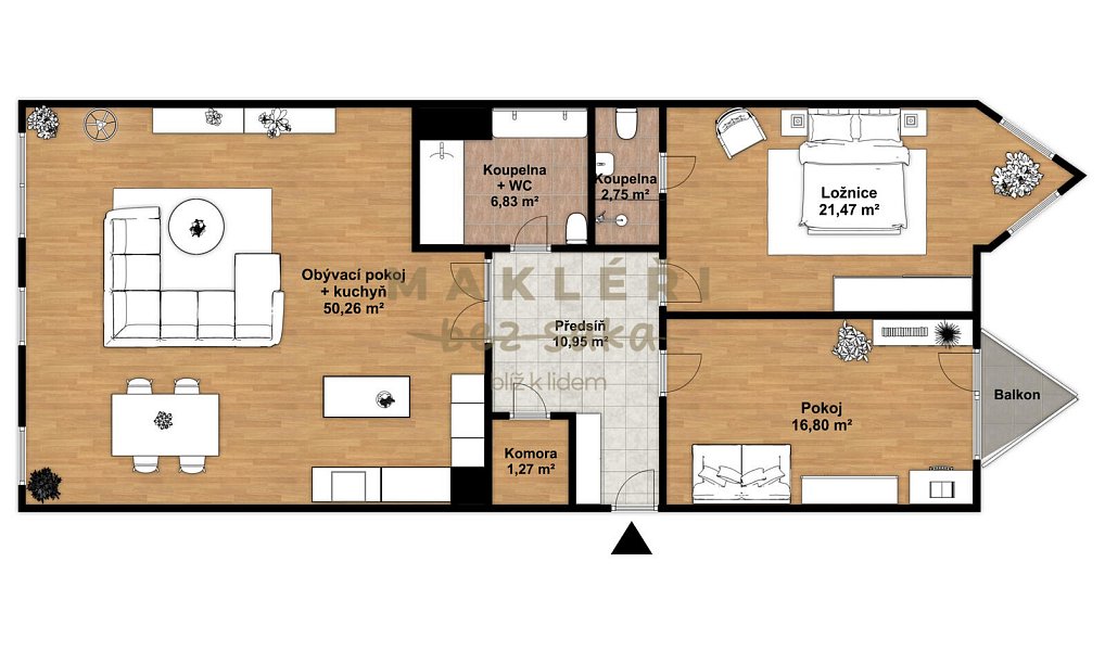 Prodej bytu 3+kk 114 m², Praha – náhled fotky 34