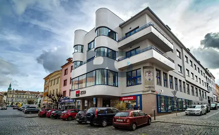 Pronájem bytu 2+kk 101 m², Velké náměstí, Písek - Vnitřní Město