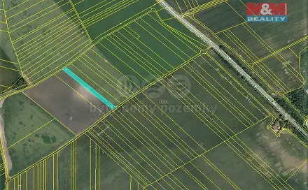 Prodej pole 740 m², Slavkov u Brna, okres Vyškov