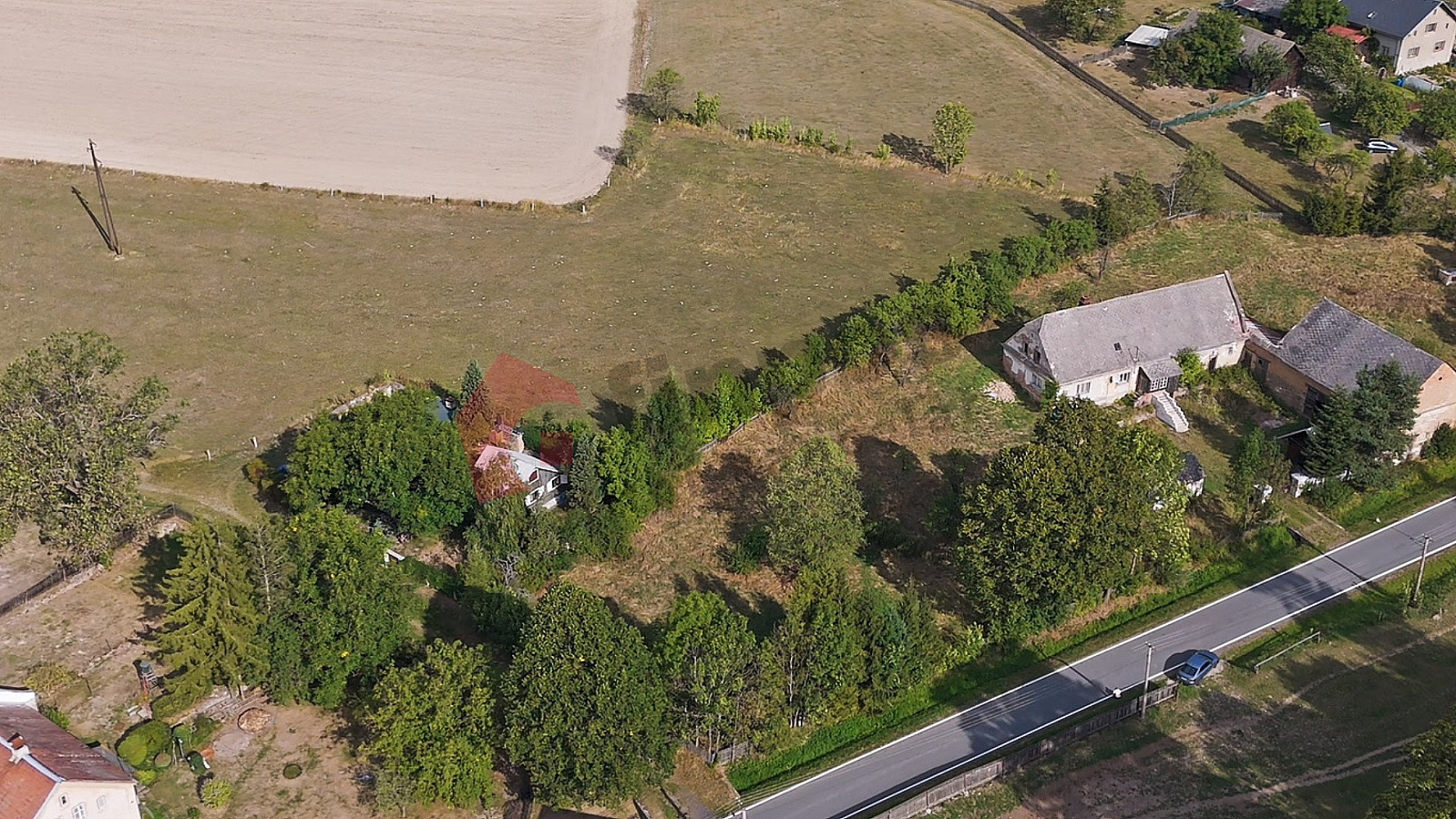 Prodej stavebního pozemku 1 800 m²