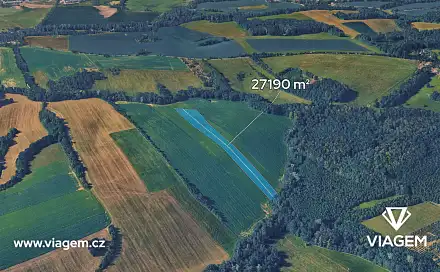Prodej pole 27 190 m², Kelč, okres Vsetín