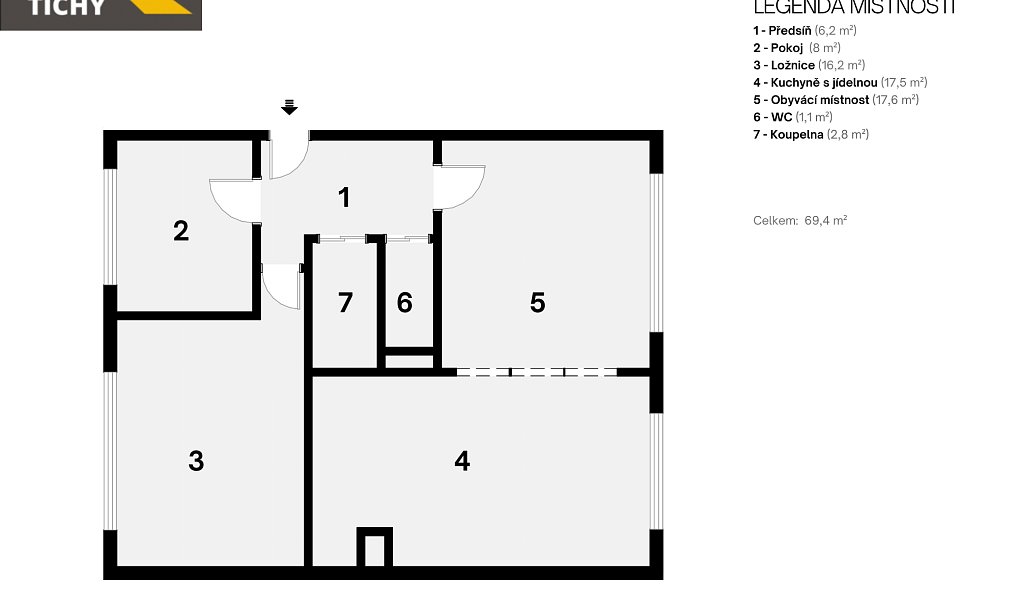 Prodej bytu 3+1 70 m², Hronov – náhled fotky 27