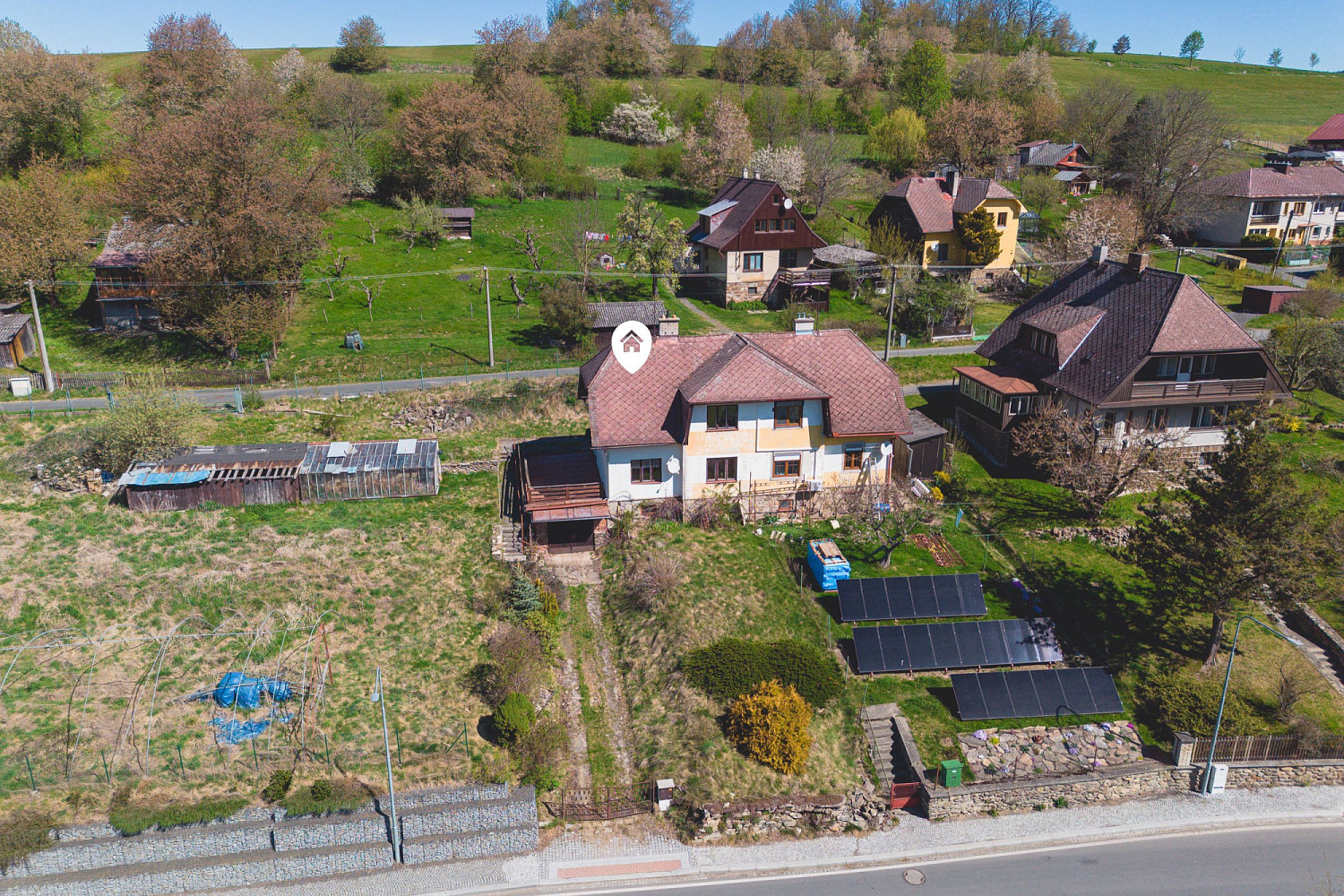 4+1 House in Dešenice, okres Klatovy – pohled 2
