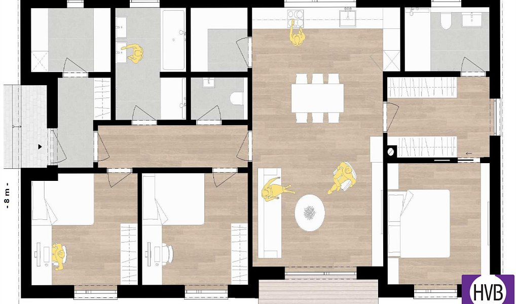 Prodej stavebního pozemku 804 m², Vodňany – náhled fotky 6