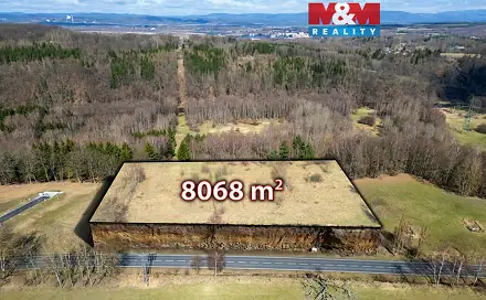 Prodej stavebního pozemku 8 068 m², Loket, okres Sokolov