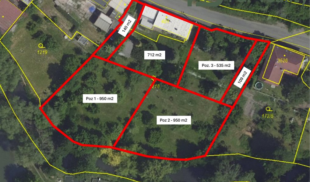 Prodej stavebního pozemku 1 090 m², Čáslav – náhled fotky 7