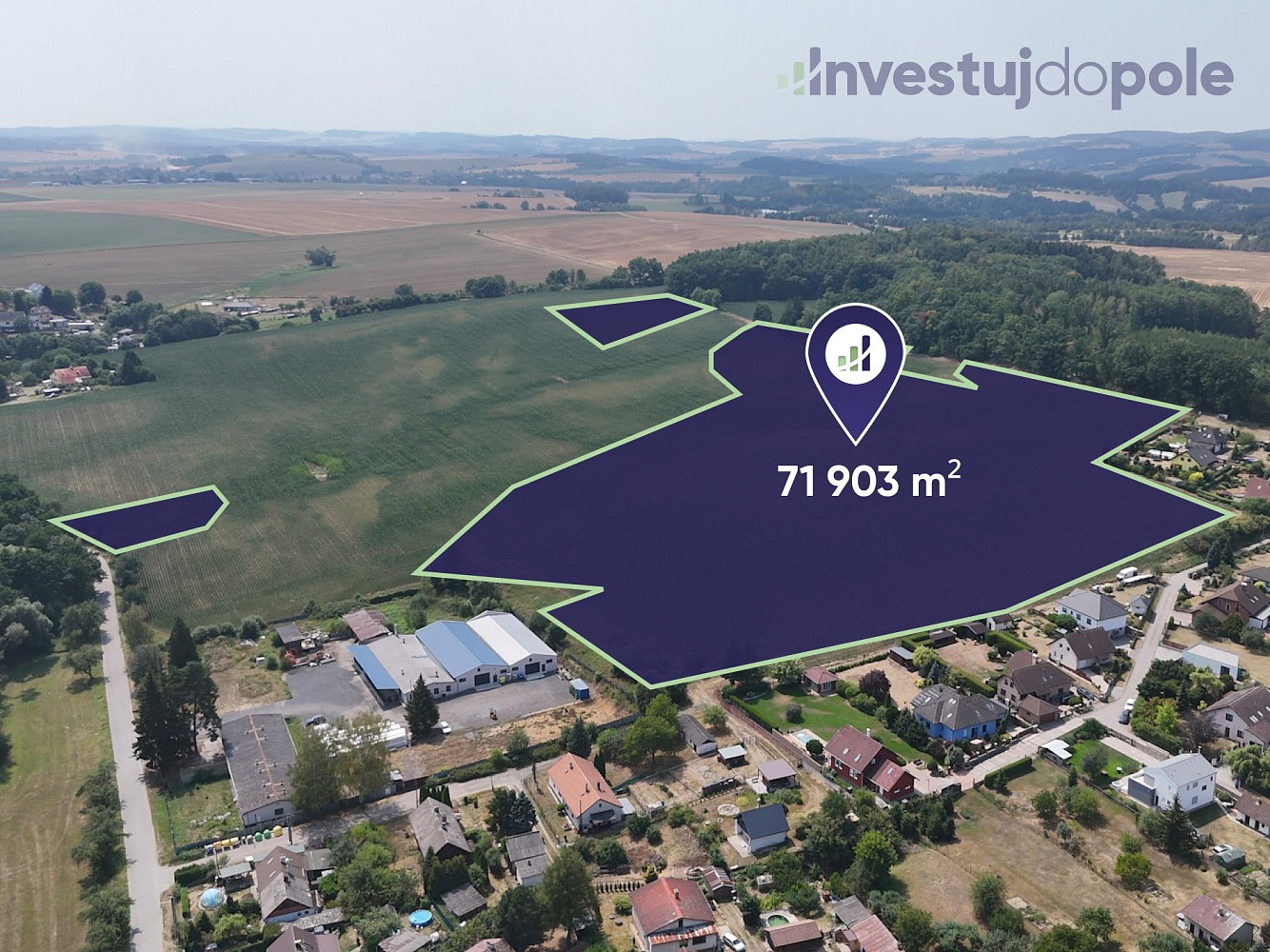Prodej pole 71 903 m²