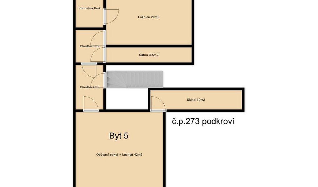 Prodej domu 850 m² s pozemkem 1 600 m², Nový Bor – náhled fotky 43