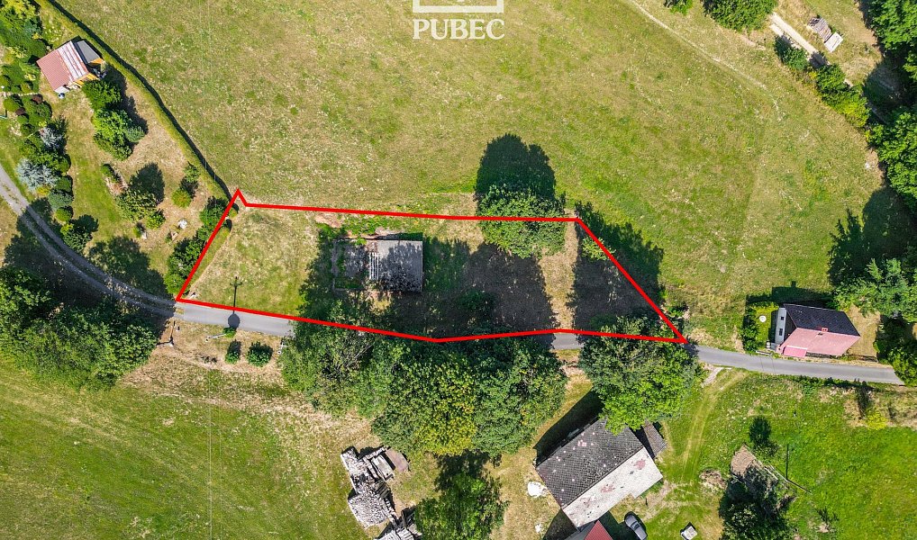 Prodej stavebního pozemku 1 325 m², Čachrov – náhled fotky 2