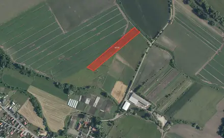 Prodej pole 14 236 m², Tišice - Chrást, okres Mělník