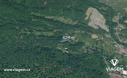 Prodej zahrady 624 m², Řeka, okres Frýdek-Místek