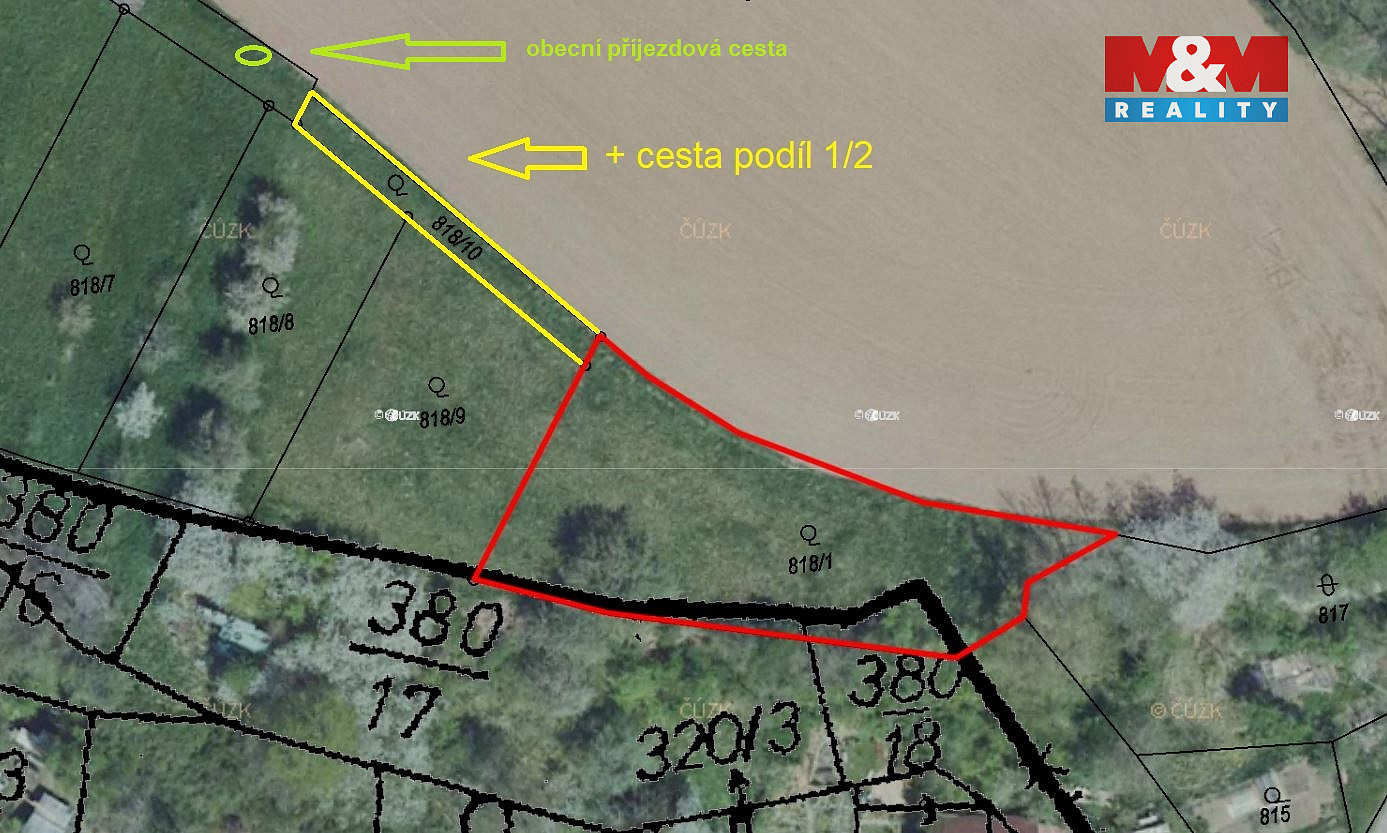 Prodej pole 1 040 m² — photo 3