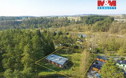 Prodej chaty/chalupy 254 m² s pozemkem 2 986 m², Týn nad Vltavou - Nuzice, okres České Budějovice