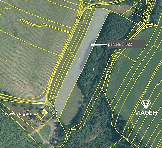 Prodej pole 3 506 m²