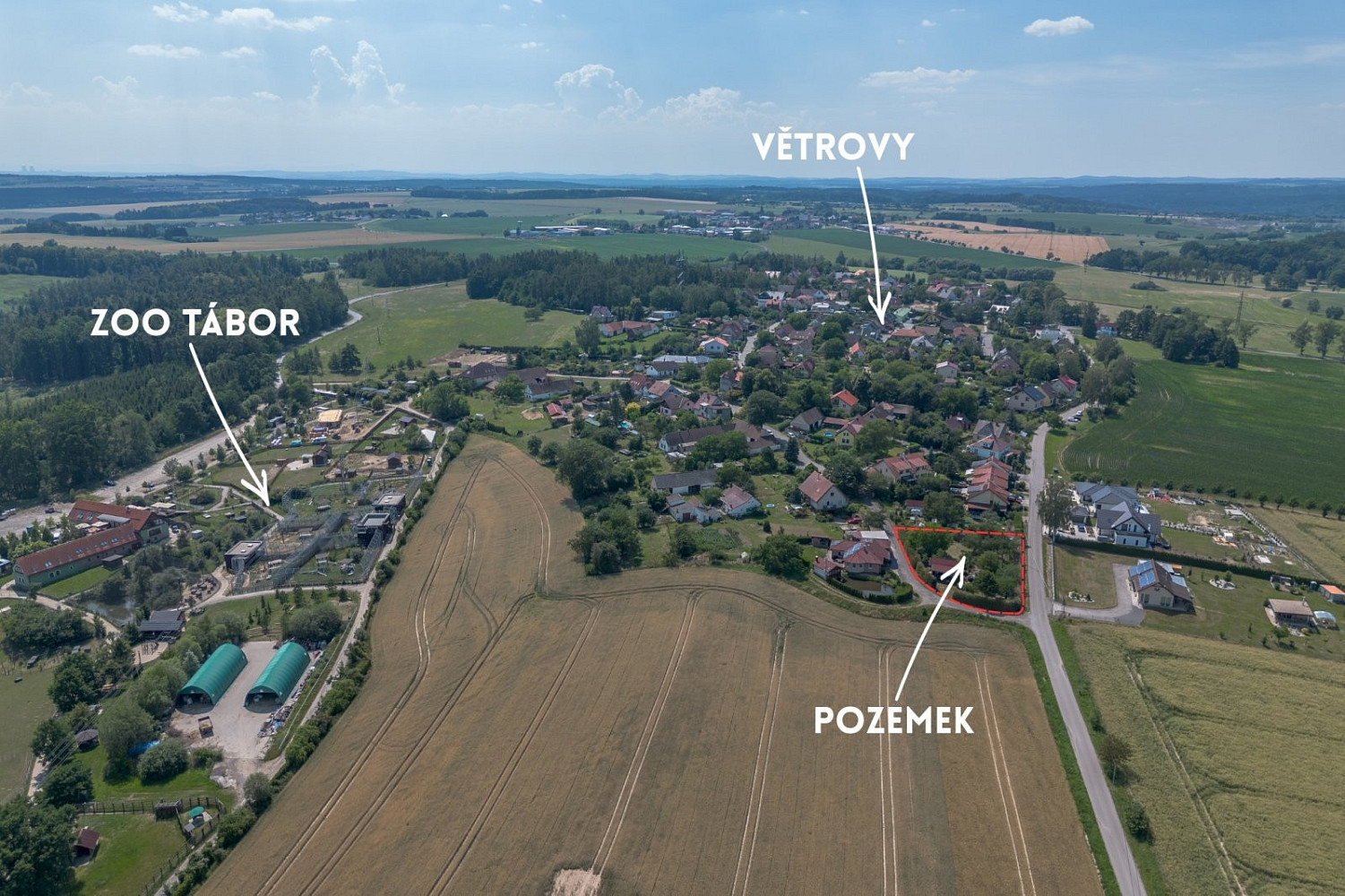 Prodej stavebního pozemku 1 257 m² – fotografie 2