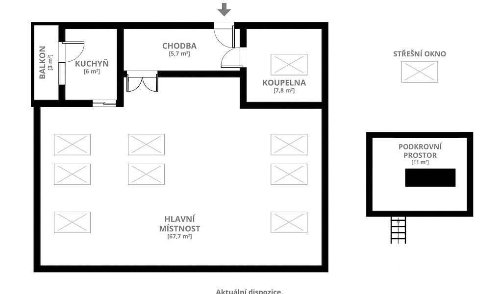 Prodej bytu 2+1 87 m², Praha – náhled fotky 7