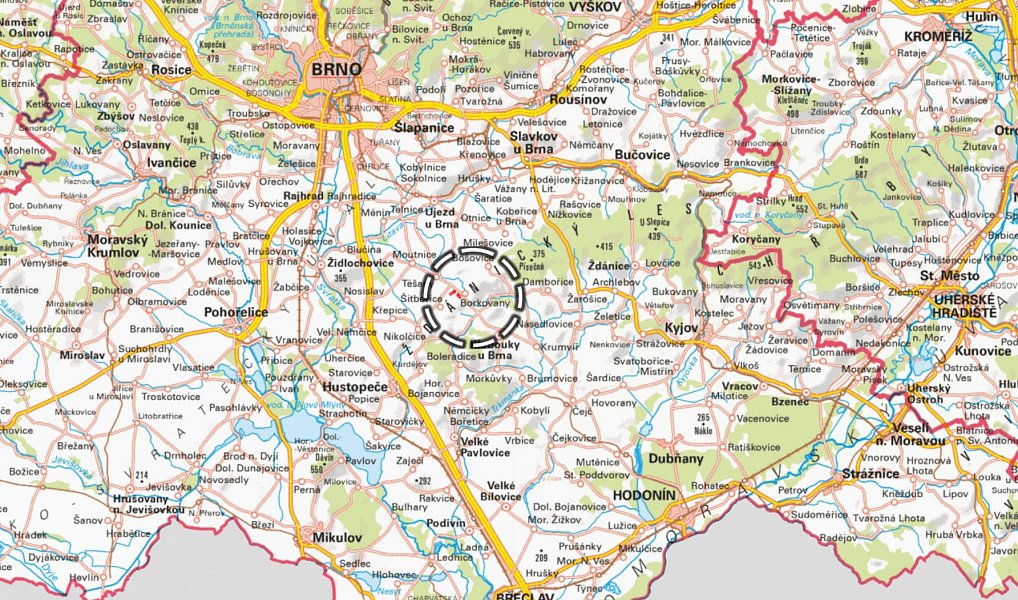 Prodej pole 8 876 m², Borkovany – náhled fotky 3