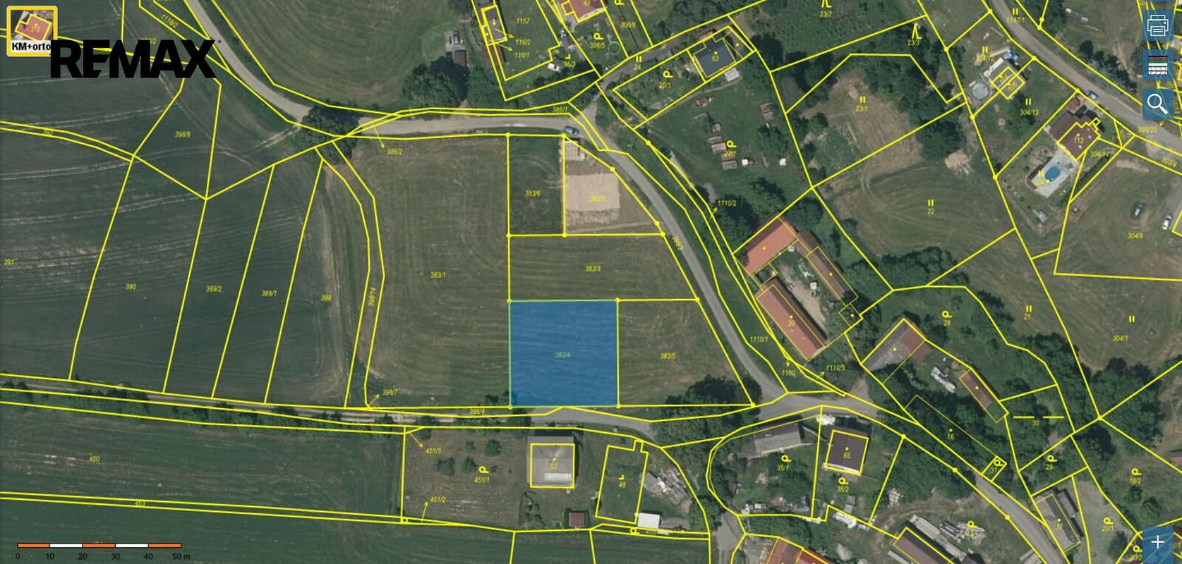 Prodej stavebního pozemku 1 025 m² – fotografie 2