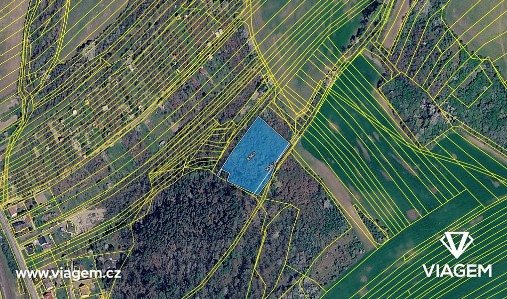 Prodej zahrady 1 184 m², Kyjov – náhled fotky 4
