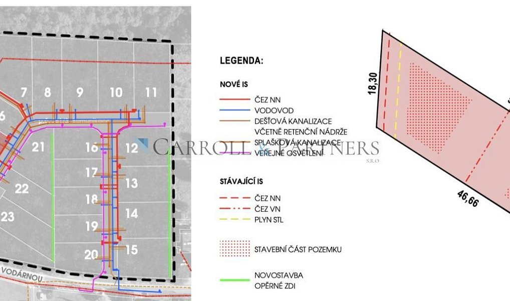 Prodej stavebního pozemku 817 m², Ostrava – náhled fotky 6
