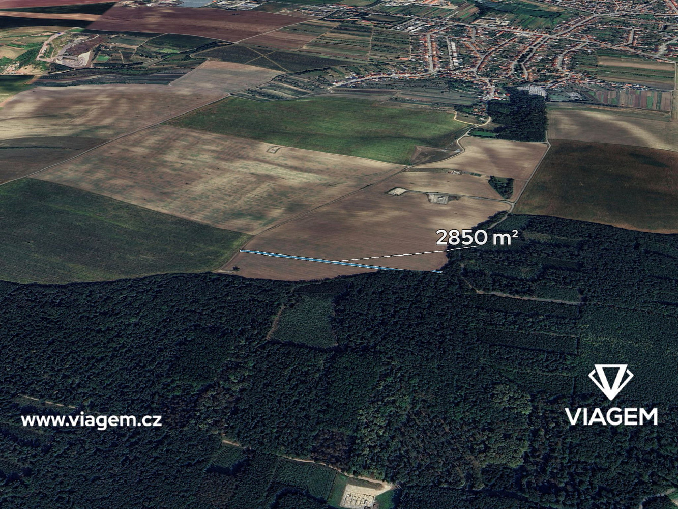 Prodej pole 1 425 m²