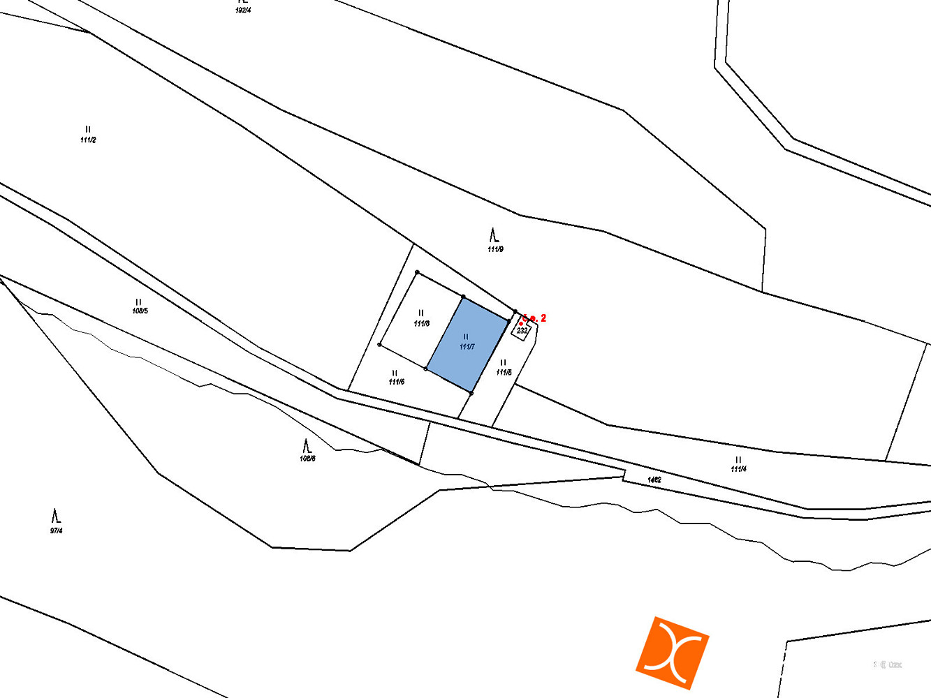 Prodej lesa 400 m² — photo 2