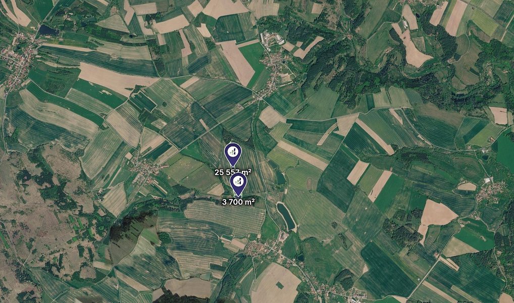 Prodej pole 29 257 m², Rozseč – náhled fotky 2