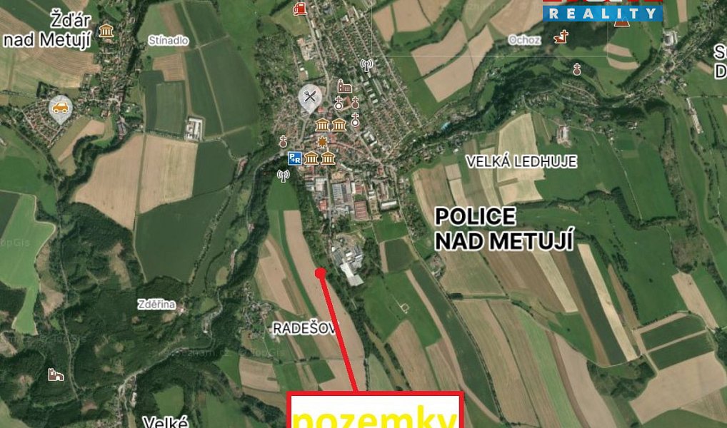 Prodej pole 7 562 m², Police nad Metují – náhled fotky 5