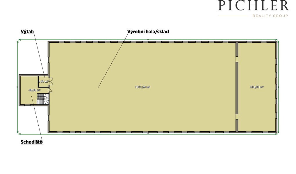 Pronájem výrobních prostor 3 000 m², Horní Bříza – náhled fotky 25