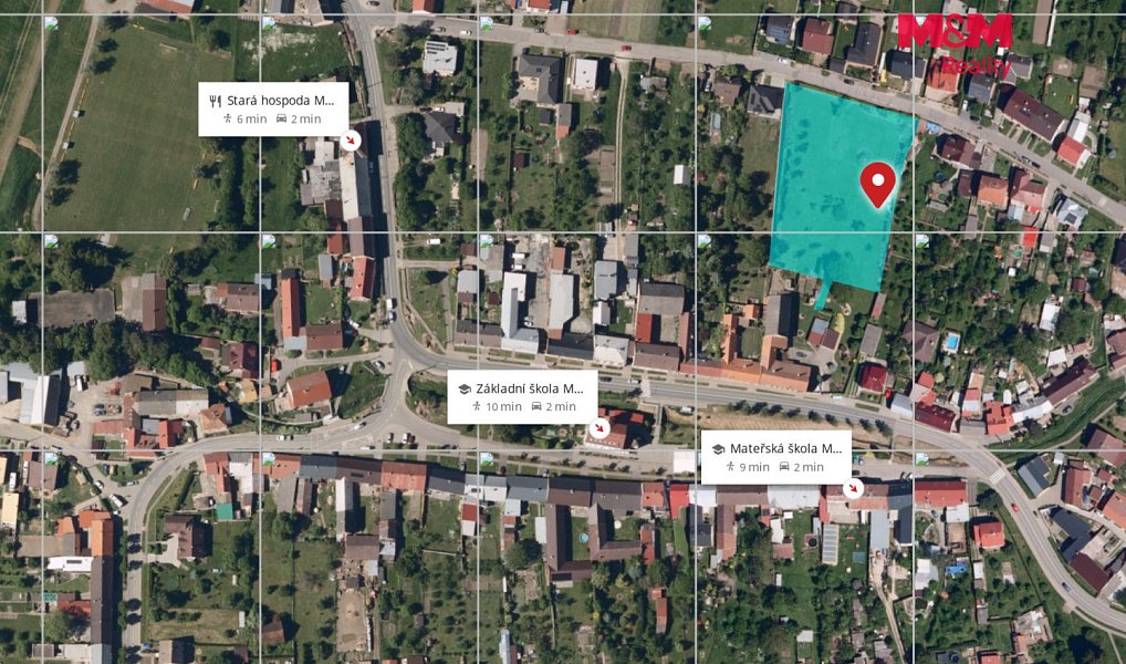 Prodej stavebního pozemku 1 045 m², Martinice – náhled fotky 16