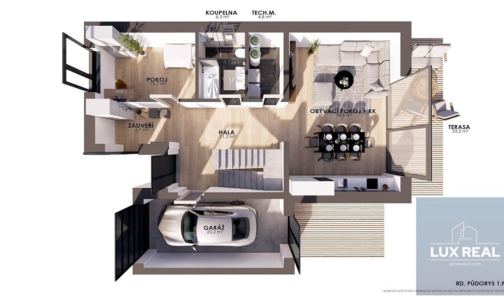 Prodej domu 176 m² s pozemkem 395 m², Šlapanice – náhled fotky 6