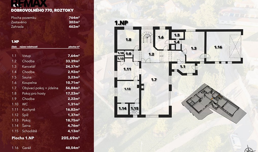 Prodej domu 520 m² s pozemkem 764 m², Roztoky – náhled fotky 8