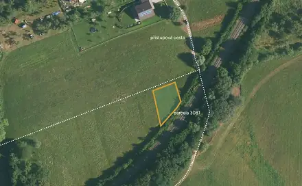 Prodej zahrady 428 m², Osíčko, okres Kroměříž