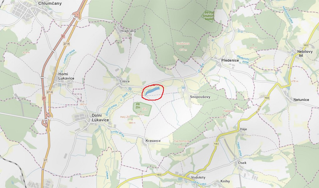 Prodej lesa 7 998 m², Dolní Lukavice – náhled fotky 4